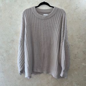 Aerie Butter Cream Crew Sweater